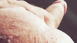 A guy showed his impressive skills in blow jobs while filming, moaning dirty talk