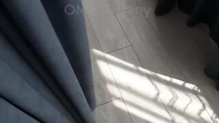 A cute 18-year-old girl seduces her stepbrother and fucks with him