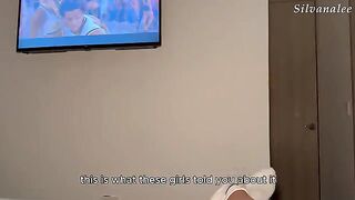 The hot MILF fucks hard on her throne in a risky scene