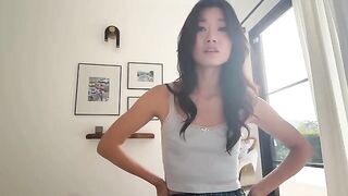 Asian step sis demonstrates her skills to her tutor in a steamy encounter