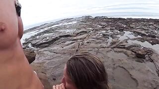 The beach is always humid — from the sea and because of the couple’s passion