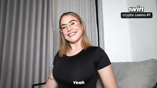 Latina teacher gives a private lesson to her student in doggy style