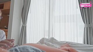 The girl is not allowed to sleep with her boyfriend in the hospital