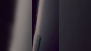 A neighbor peeps at his hot stepsister in the shower