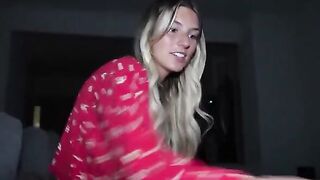 Young guy masturbates cum and catches it all in his mouth