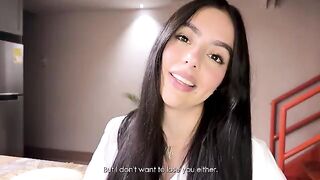 I'm just here quietly while you attend to your business, Latina nurse