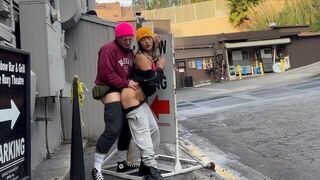 We mustn't get caught - an intense homemade scene with raw passion