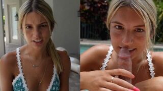 My lips slide down the shaft, and I go crazy, a hot step-sis scene