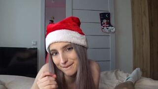 Anny Walker fucked her neighbor’s pussy on Christmas Eve