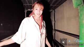 I peed on a girl's ass at the construction site, she shook with orgasm