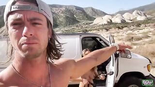 A road trip to California with the hot Sparks Go Wild duo