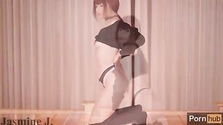 Hottie Jasmine J takes it from the bottom with a creamy finish