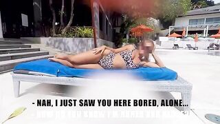 Guy picked up a girl at the pool and fucked her
