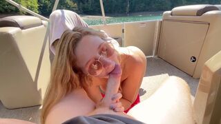 Bunch of wet pussies gets fucked on a pleasure cruise boat