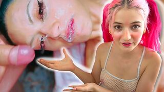 Petite TikTok thot reacts to the best Argentinian porn with fiery passion