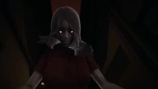 The girl made a pact and now she is being used by a ghost