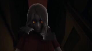 The girl made a pact and now she is being used by a ghost