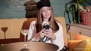 First time anal with a hot bartender, new model Megan Murkovski