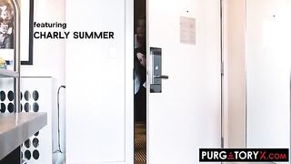 Room Service Vol 1 Part 3 - Purgatoryx - April Olsen & Charly Summer's threesome adventure
