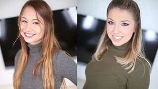 Taylor Sands and Akarra Summers show off their bodies and cock sucking skills