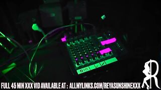 Real vip room sex with a gorgeous stripper, Reya Sunshine, in slow motion
